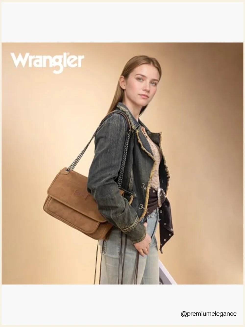 Vintage Flap Shoulder Bag Crossbody Purse with Chain Strap